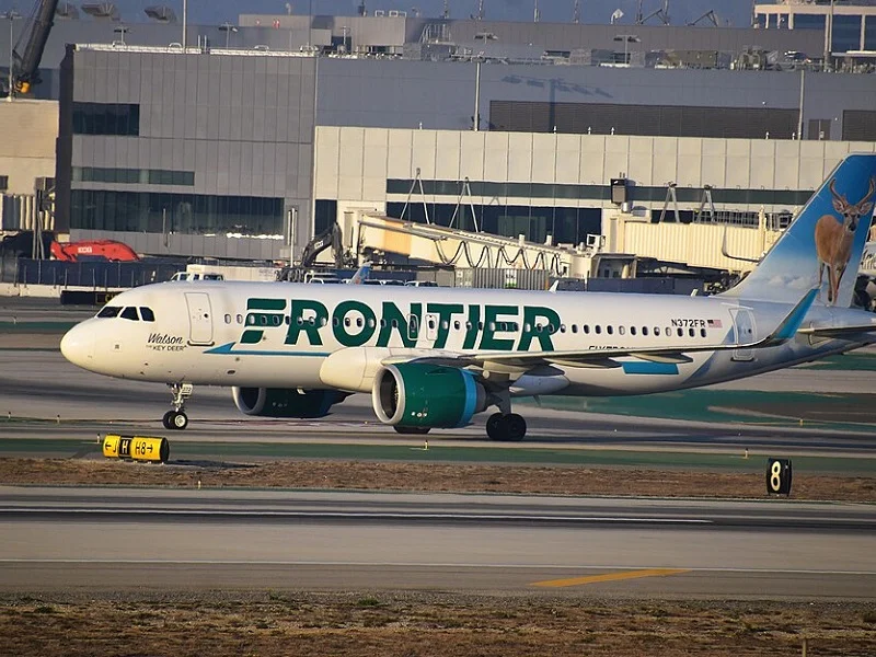 Frontier Airlines Airbus A320neo at LAX