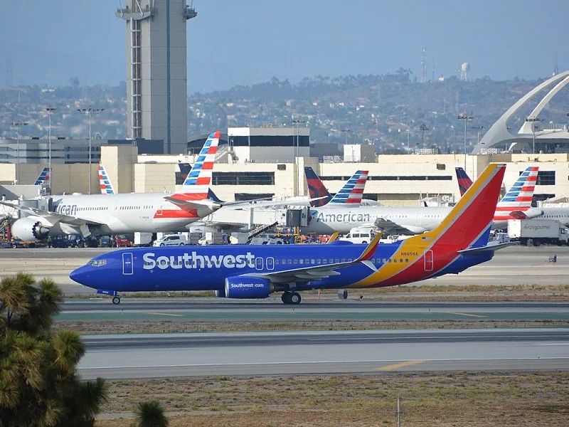 Southwest Airlines Boeing 737-800 taxiing